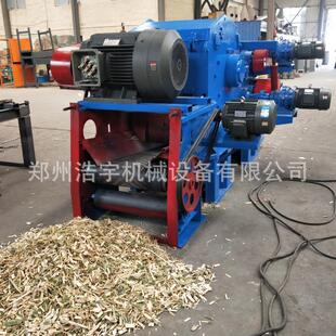 供应竹子破碎机 鼓式竹子破片机 造纸厂用竹子打片机