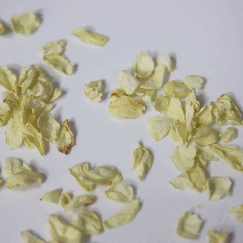 天然真花 干花瓣茉莉花瓣 精选优质茉莉花 颜色鲜艳 片状完整