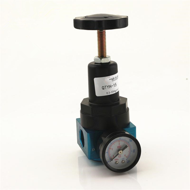 气动元件高压调压阀减压阀QTYH08/10/15/20/25 气泵气压调节阀