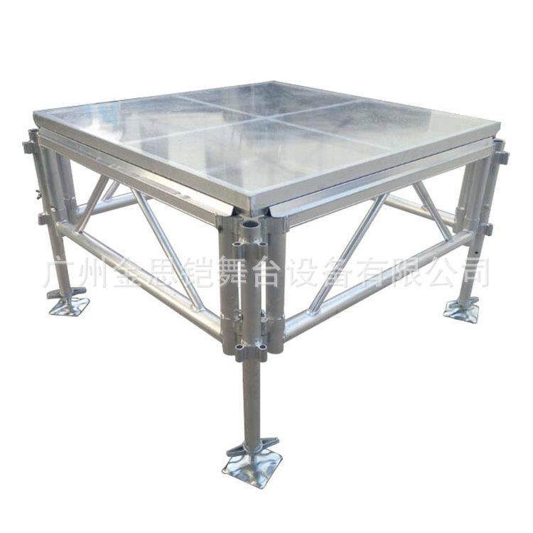 铝合金拼装舞台移动舞台室内外演出舞台婚庆T台商场活动舞台