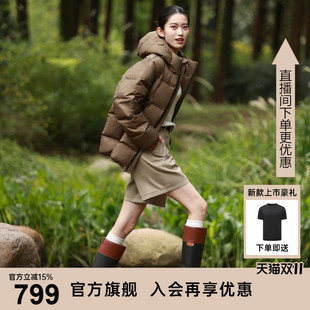 25秋冬男女同款 羽绒服户外情侣款 坦博尔短款 外套新 钟楚曦同款