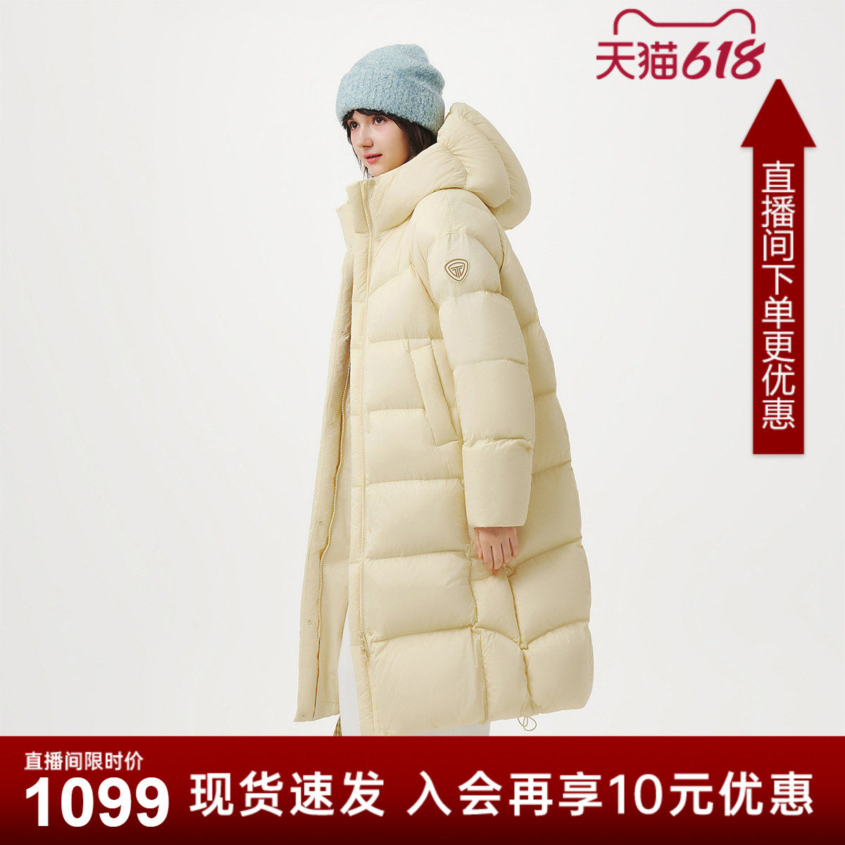 【高充绒】坦博尔羽绒服女25年冬季新款中长款加厚面包服泡芙外套