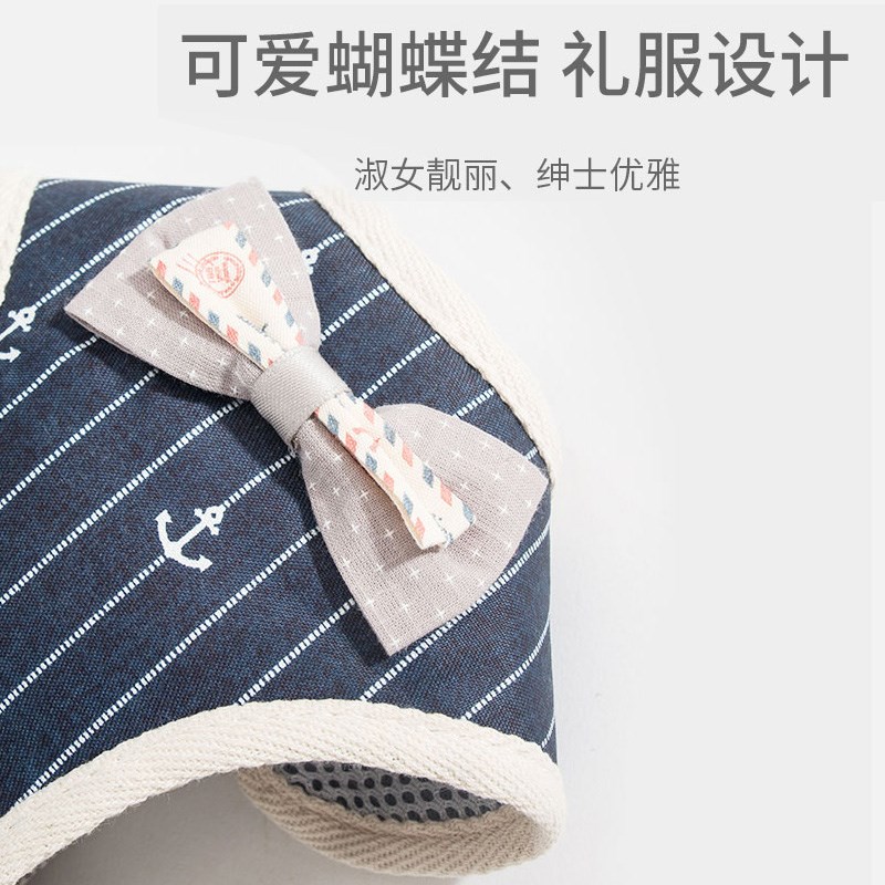 宠物用品遛兔子牵引绳垂耳侏儒兔外出的绳子溜兔子防挣脱可爱