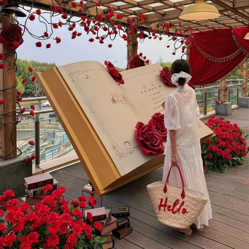 大型商业美陈摆i件定制网红打卡装饰互动活动道具组合空间布置