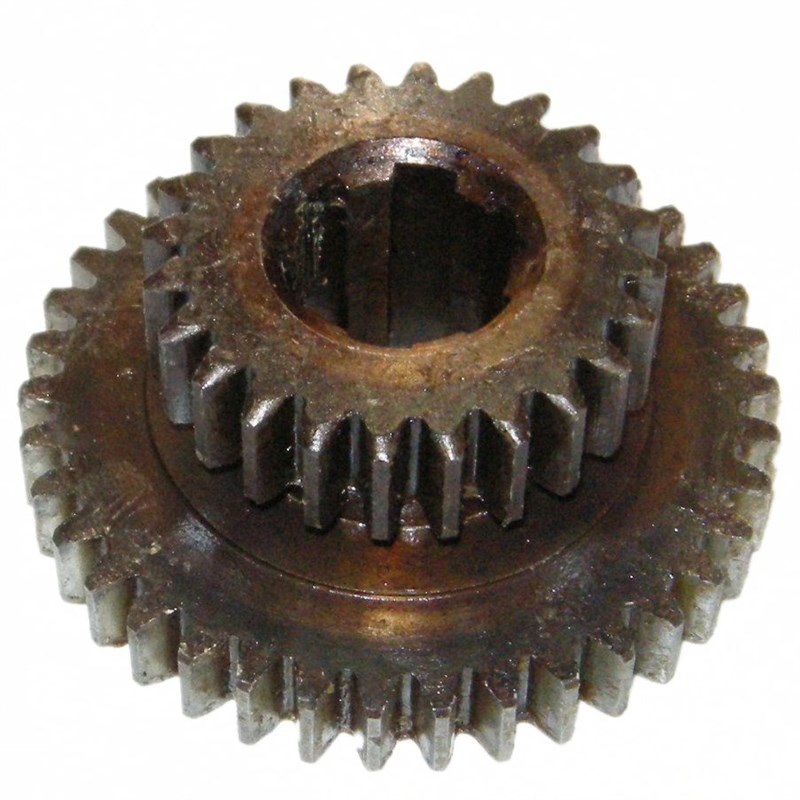 青海 齐齐哈尔铣床X61W铣床配件 双联齿轮Z24/Z38/M2.5/6-30-8