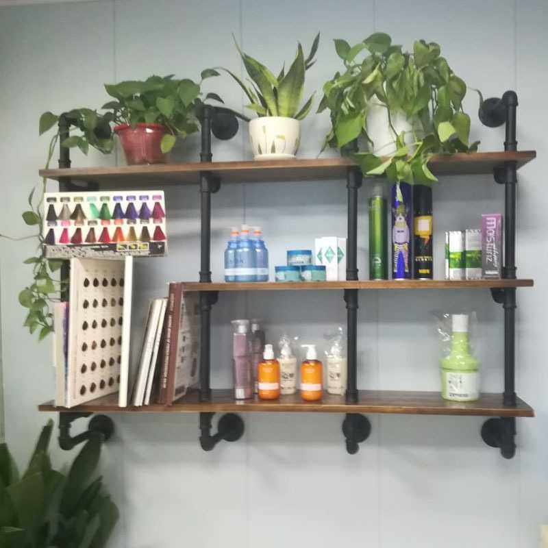 美式现代上墙壁挂置物架乡村简约客厅卧室可放置绿植创意装饰架