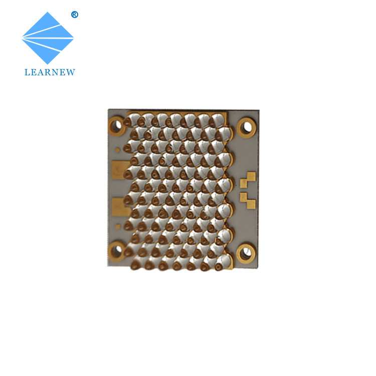 石英透镜UVLED光源模组300瓦紫光COB模组无机紫光固化灯珠模组