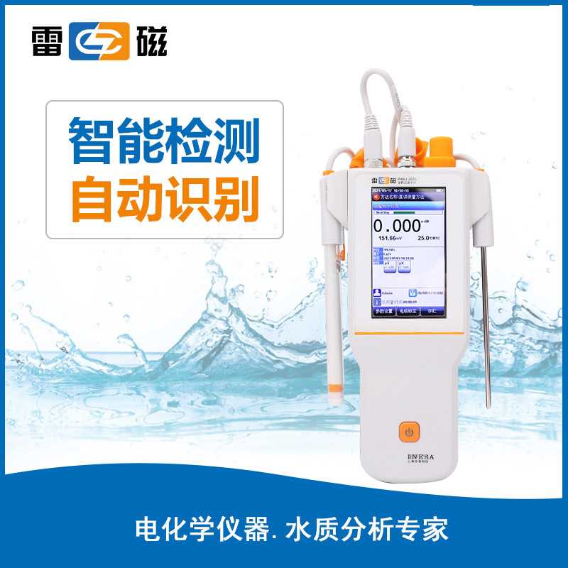 PXBJ-287L型便携式离子计 雷磁户外手持式水质氟离子氯离子测试仪