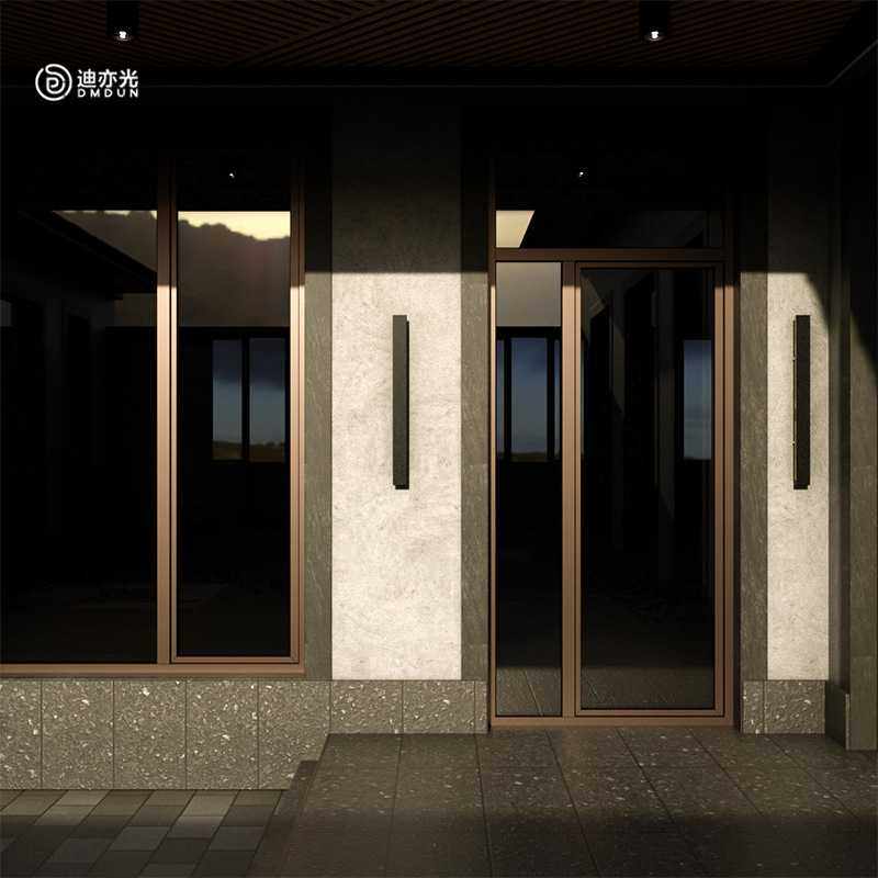 户外壁灯极简室外室内防水别墅围墙壁挂式大门庭院外墙洗墙灯