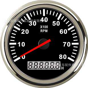 通用款 SPR斯璞瑞 转速表8000rpm 速比可调 24V 12V