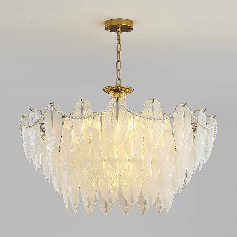 法式卧室羽毛灯少女网红房间吊灯2025年新款主卧轻奢美式客厅灯具,3C数码配件,摄像机配件,淘宝优惠券,粉丝福利购,淘宝优惠卷
