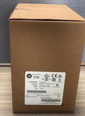 25B-D017N104罗克韦尔ABPowerFlex525变频器全新25BD017N104