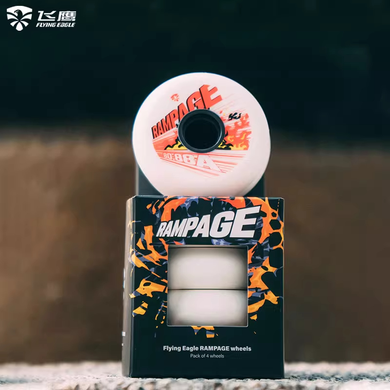 飞鹰轮滑鞋轮子RAMPAGE狂暴轮