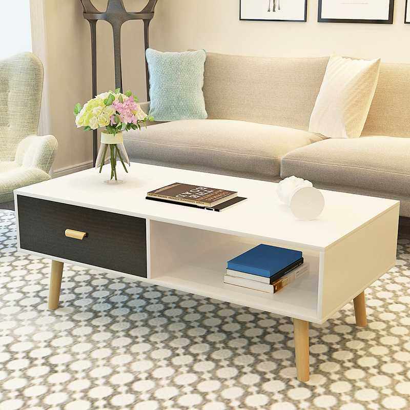 北欧客厅茶几现代简约小户型茶桌家用简易收纳长方形咖啡桌小茶台,家庭/个人清洁工具,地垫,淘宝优惠券,粉丝福利购,淘宝优惠卷