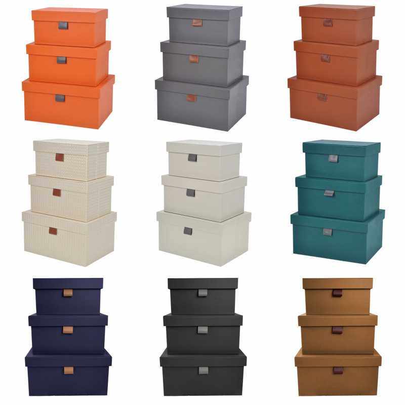 小皮扣高档装饰收纳盒样板房衣帽间家具展厅陈列室内软装摆件