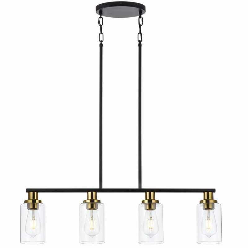 吊灯美式乡村复古工业风长方形铁艺灯客厅餐厅跨境亚马逊爆款ebay