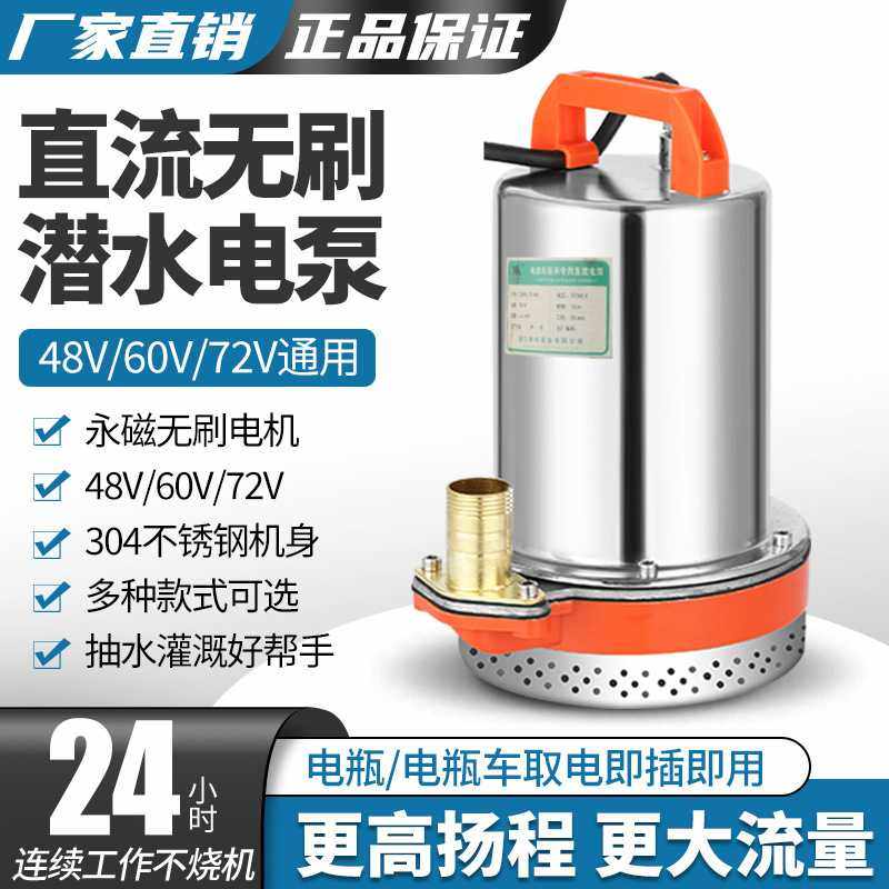 直流抽水泵家用电瓶车潜水电泵12v24v48v60v小型电动农用抽水机,畜牧/养殖物资,畜牧/养殖器械,淘宝优惠券,粉丝福利购,淘宝优惠卷