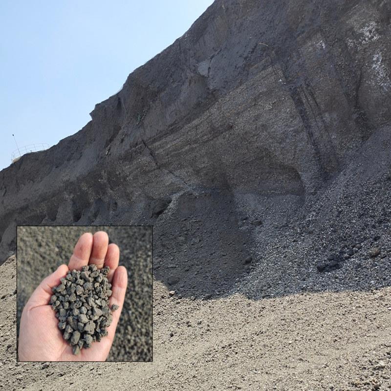 高炉矿渣1-6mm 地基路基填料垫料矿渣粉 混凝土骨料用炉渣