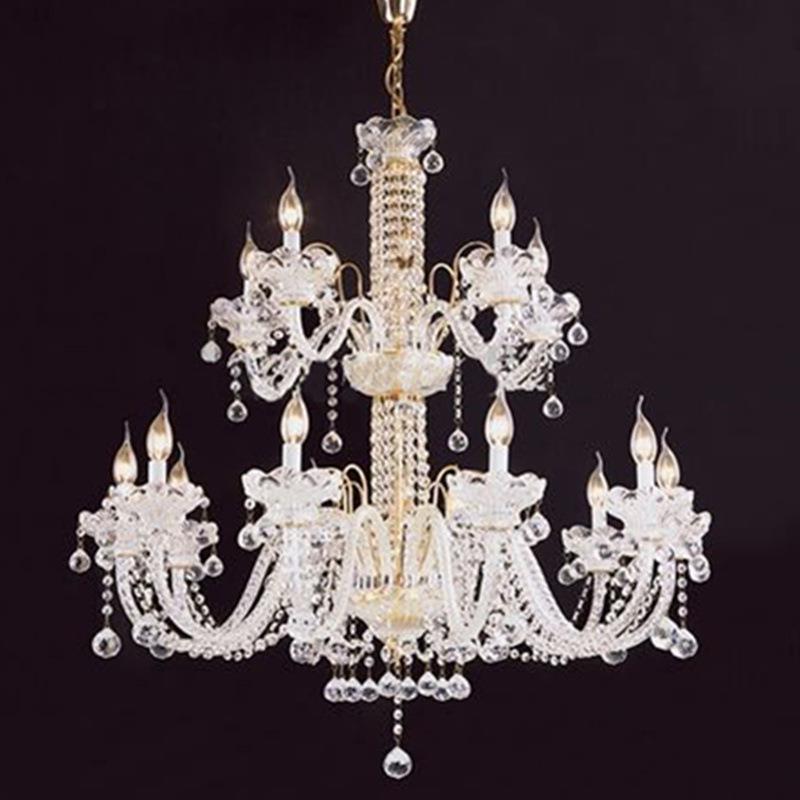 2021新款灯具餐厅灯水晶吊灯客厅卧室灯现代简约创意饭厅家用吊灯