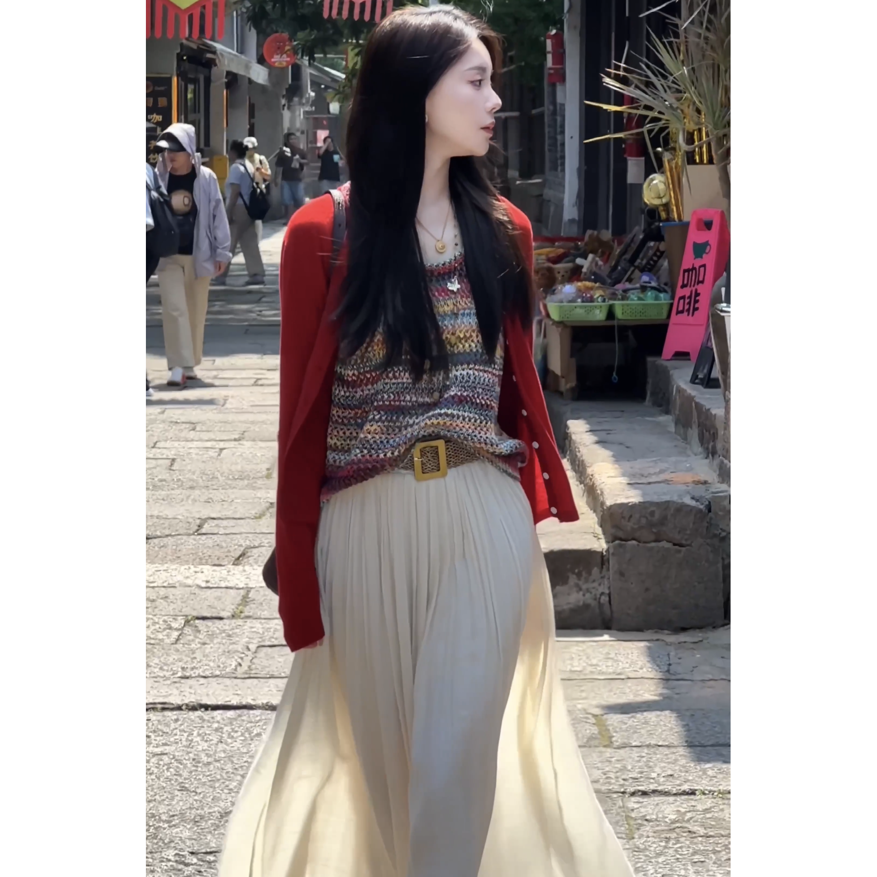 原木裙2025春夏上新人半身裙