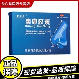延舒康 鼻康胶囊 0.35g*36粒/盒风热所致急慢性鼻炎鼻窦炎咽炎SK