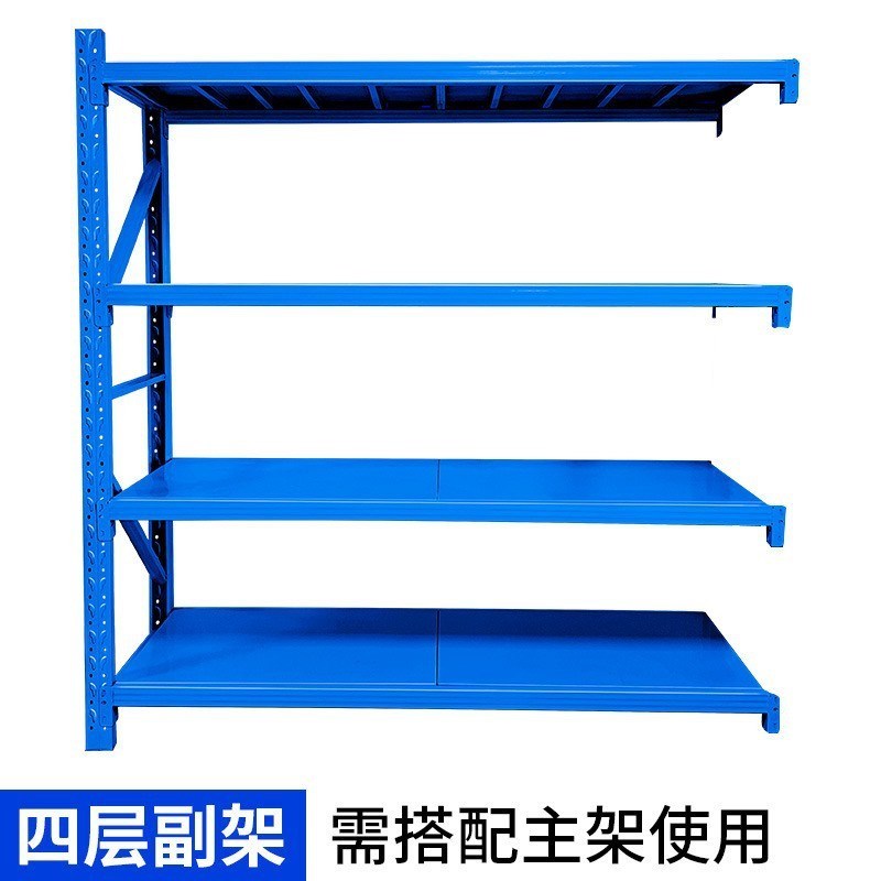 轻型仓储仓库货架置物架多层小z型货物架家用储物架快递货架铁架