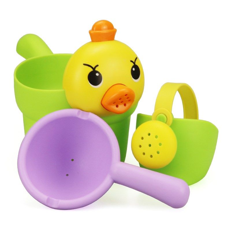 宝宝洗澡玩具套装儿童软胶小水壶水桶水瓢舀子婴儿戏水洗头杯勺子,玩具/童车/益智/积木/模型,戏水/玩沙玩具,淘宝优惠券,粉丝福利购,淘宝优惠卷