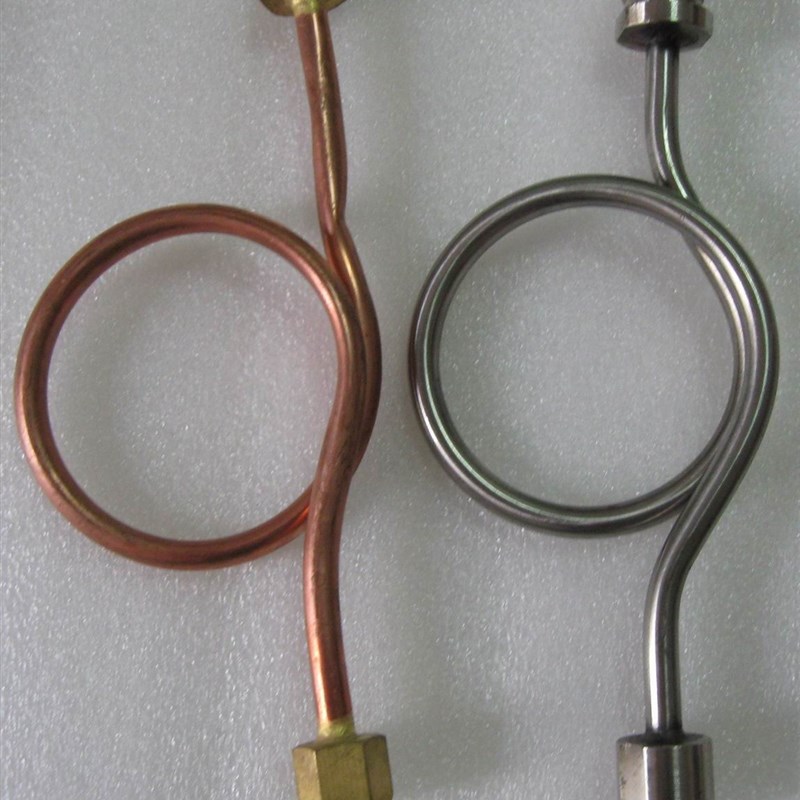 不锈钢压力表缓冲管 304不锈钢压力表盘管 4分压力表减震管缓冲管