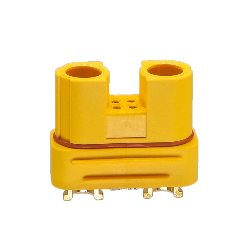 艾迈斯AS150U-F母头 2+4大电流带信号针植保无人机锂电池连接器