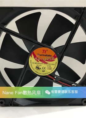 原装 TT TT-1425B D14BH-12 12V 0.70A 14CM 142025 电源散热风扇