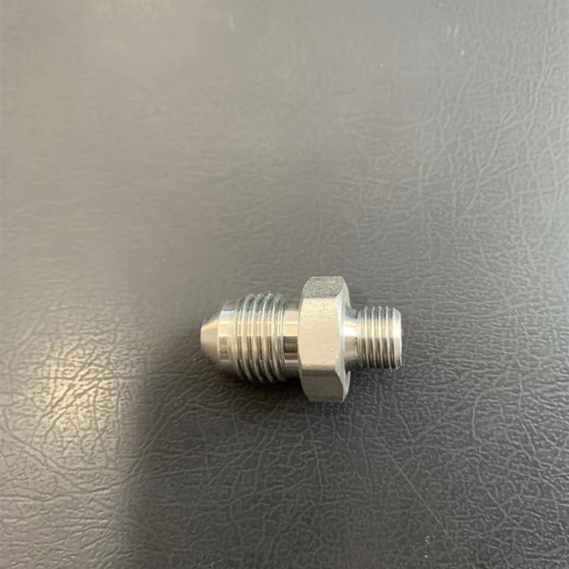 海天注塑机配件 原装润滑油管直角连接头T-09-16 M14-M10