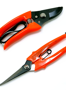 台湾TIGER虎头牌700粗枝剪190摘果剪日本SK5树枝果树修枝剪园艺剪