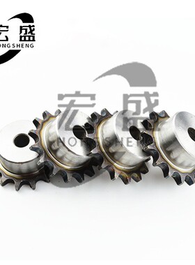 4分带台链轮 08B链轮 4分24齿 4分25齿 4分26齿 4分27齿 4分28齿