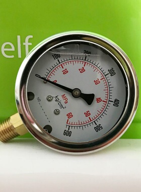 抗震耐震压力表水压气压油压表液压高压表YN60-10/16/25/40/60MPA