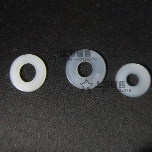 白色PA66尼龙平垫垫圈塑料垫片垫圈M3 M4 M5*外径6 8 9 10厚度1mm