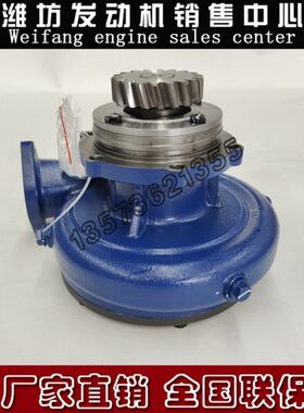 潍柴博杜安12M33柴油发动机Baudouin船用发电机组水泵1003297318