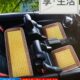 汽车坐垫夏季 用车载 单片凉垫通风车座椅垫后排座垫竹片三件套四季