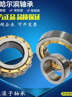 哈尔滨圆柱滚子轴承N NU NJ 405 406 407 408 409 410 411 412 EM
