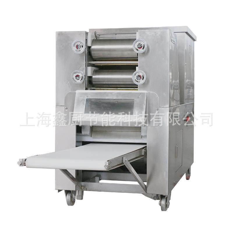 自动切断面条机商用MTS120大型食堂长短可调切面不锈钢压皮面条机