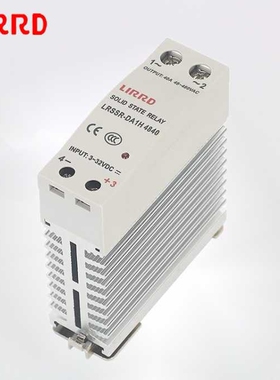 LIRRD利尔德LRSSR-DA1H 单相散热一体固态继电器 直流控制直流