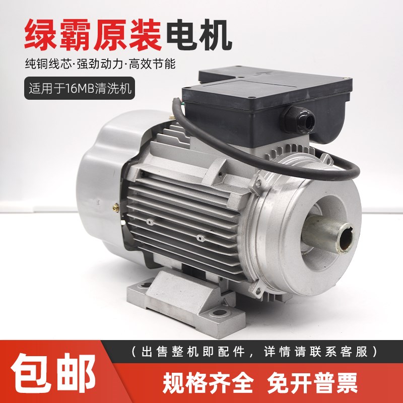 绿霸绿田16MBG高压清洗机洗车机刷车泵配件铜线电机220v2500W