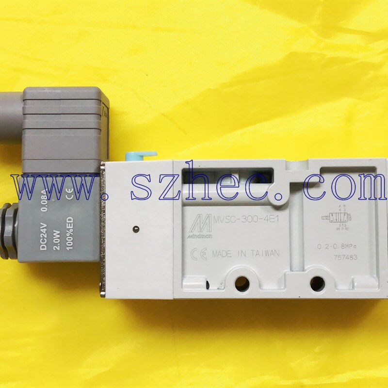MVSC-300-4E1-DC24V AC220V 台湾金器 MINDMAN 电磁阀现货 全新