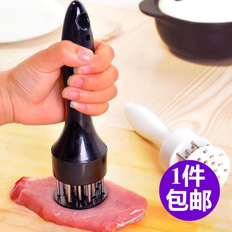 不锈钢牛扒锤松肉针松肉锤断筋嫩肉器厨房家用猪皮煎牛排扎孔神器,农用物资,苗木固定器/支撑器,淘宝优惠券,粉丝福利购,淘宝优惠卷