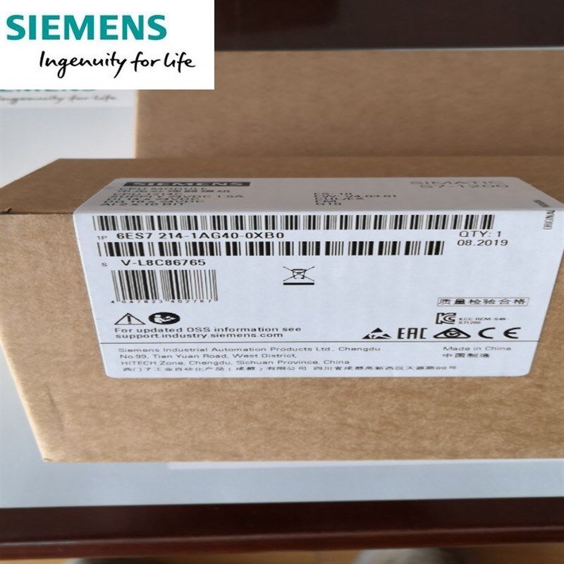 6ES7214-1AG40-0XB0SIMATIC S7-1200,CPU 1214C, 紧凑型 CPU