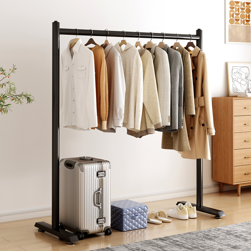 衣架落地挂衣架卧室衣帽架家用挂衣服架子服装店挂衣杆简易晾衣架