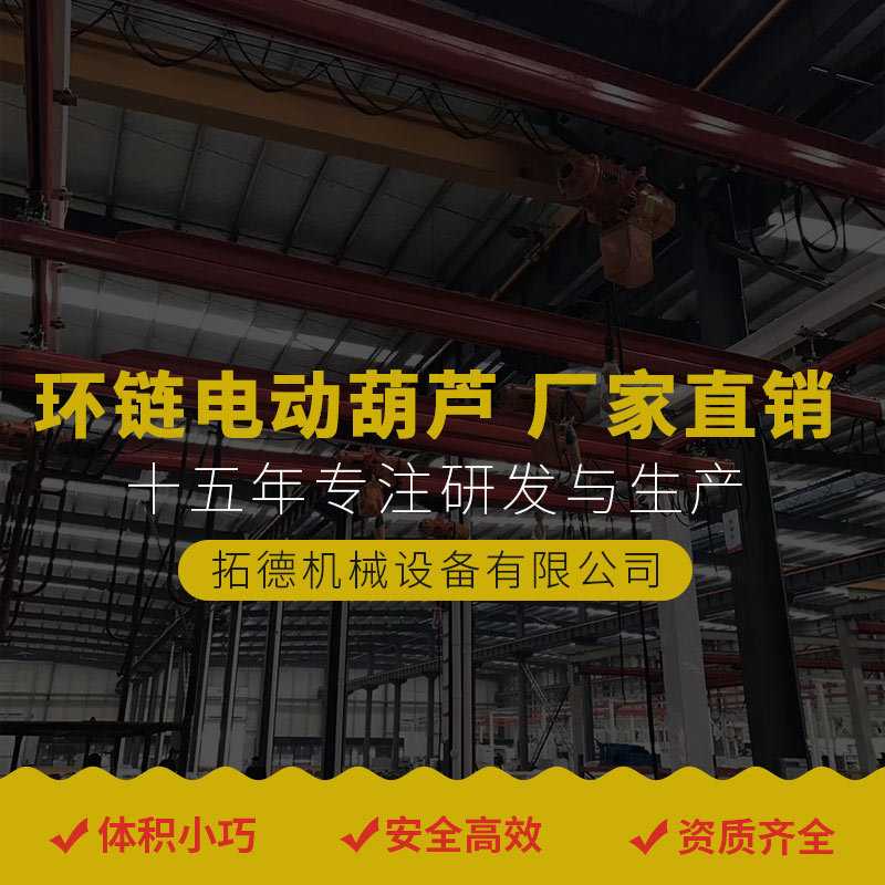 日系环链电动葫芦固定式0.3吨~50吨鬼头款环链葫芦挂钩式不带跑车