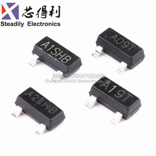 MOS三极管AO3400 3401 SI2301 2302贴片A1/A2SHB A09T A19T SOT23