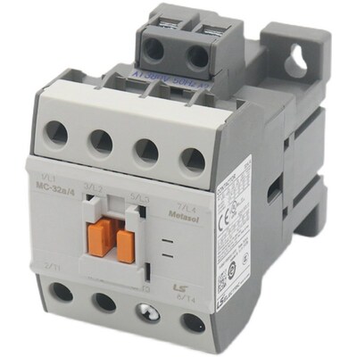 LS产电接触器MC-32a/4 AC380V 停电柜接触器 适用日立电梯配件
