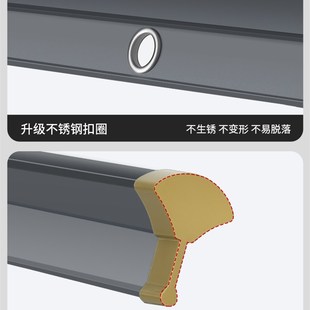 阳台伸缩c晾衣架阳台晒被窗外推拉折叠凉衣架晒衣架室外户外晾衣