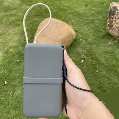 【免脱可视3C标识】适用小米自带线20000毫安67W充电宝保护套抗磨耐刮真机开模防灰尘送夹线防滑圈可选配手绳